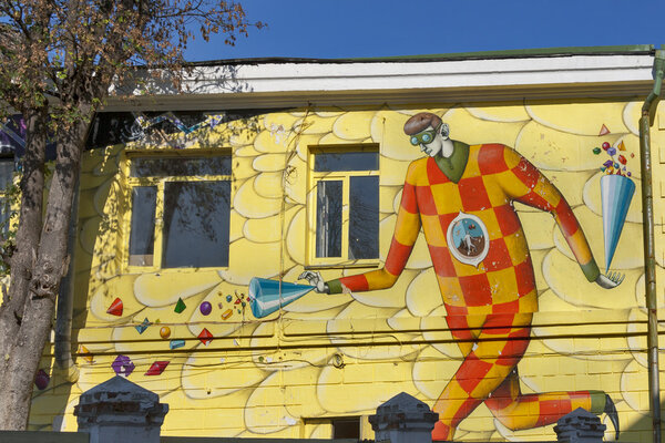 Street graffiti in Kiev