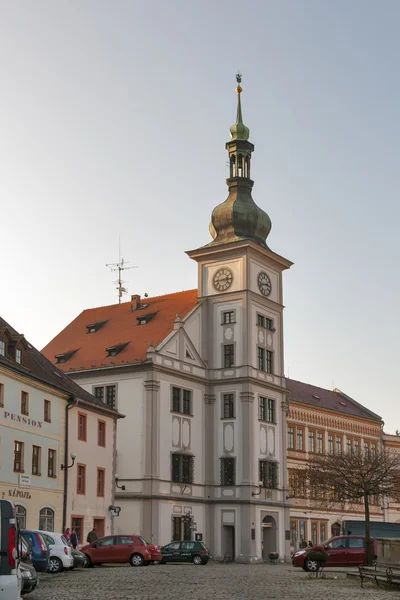 Loket Rathaus, Tschechische Republik — Stockfoto