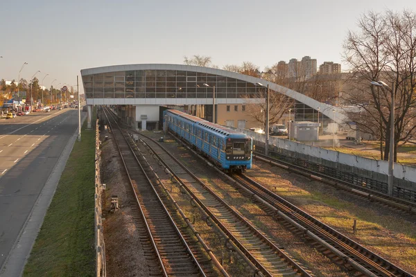 Stanice metra Kyjev — Stock fotografie