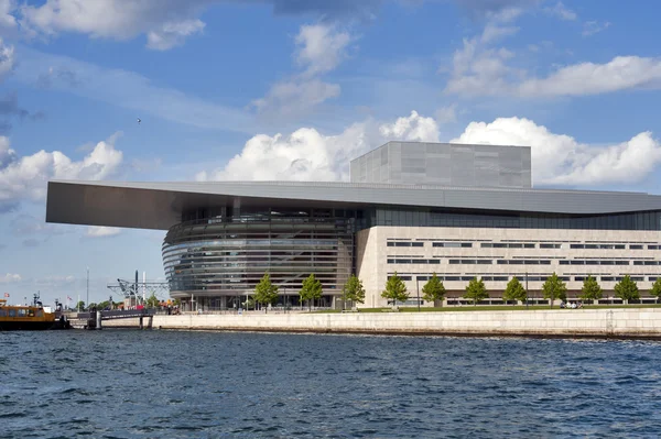 Copenhaga Opera House, vista mar — Fotografia de Stock