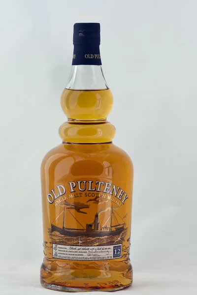 Old pulteney słodowej szkockiej whisky — Zdjęcie stockowe