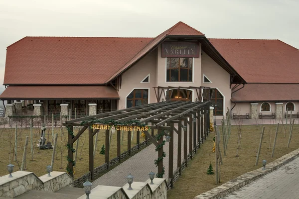 Famosa bodega Moldavia Chateau Vartely — Foto de Stock