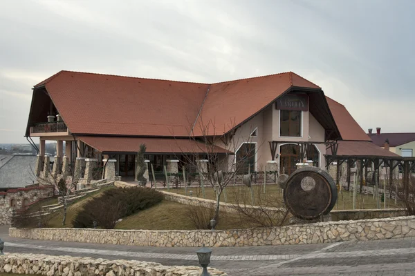 Famosa vinícola Moldávia Chateau Vartely — Fotografia de Stock