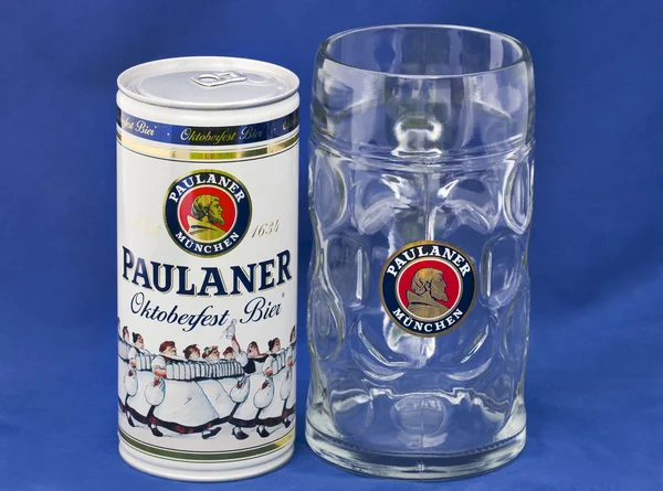 Paulaner Octoberfest Bier — Stock Photo, Image