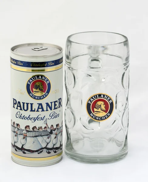 Paulaner Octoberfest Bier — Stock Photo, Image