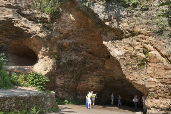 Gutmanis Cave, Latvia. — Stock Photo, Image