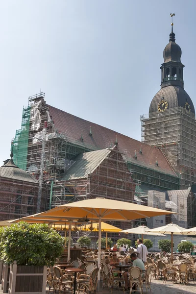 Riga Dome Square — Stockfoto