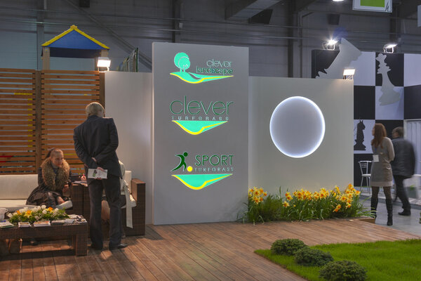 Clever Landscape company booth