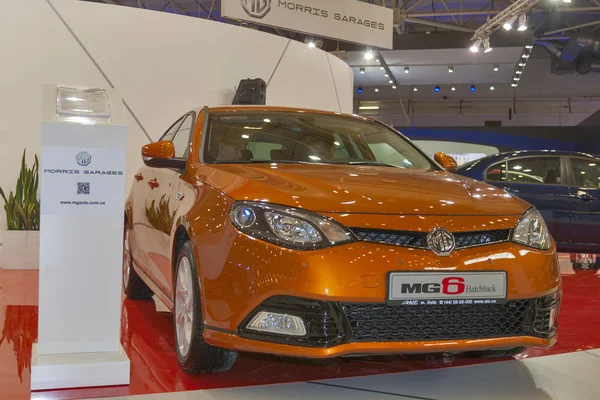 Morris Garages MG6 car model on display — Stock Photo, Image