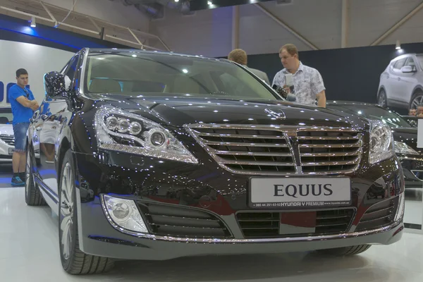 Hyundai Equus modello auto presentazione — Foto Stock