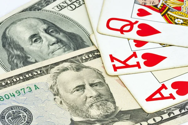 Koncepcja hazardu — Zdjęcie stockowe