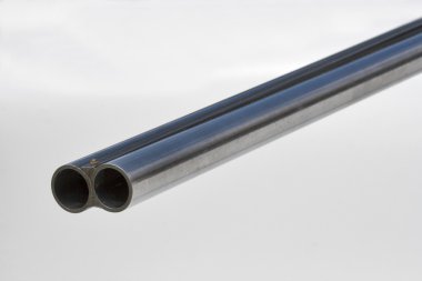 Double-Barreled eski tüfek makro