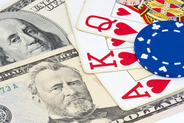 Koncepcja hazardu — Zdjęcie stockowe