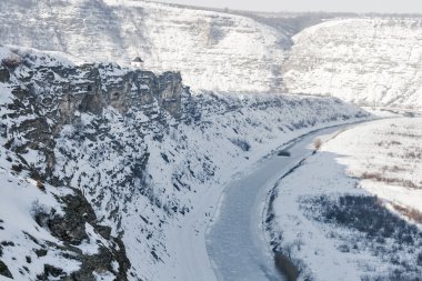 Kış orhei vechi mağara Manastırı