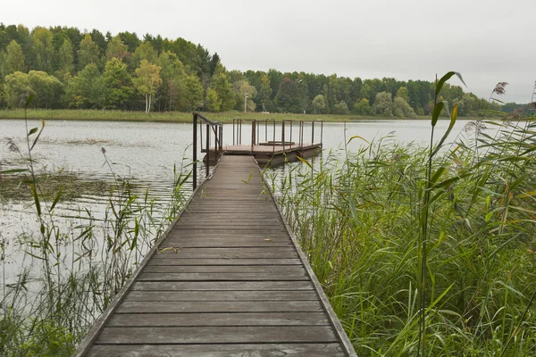 yaya köprüsü üzerinde Istra su deposu