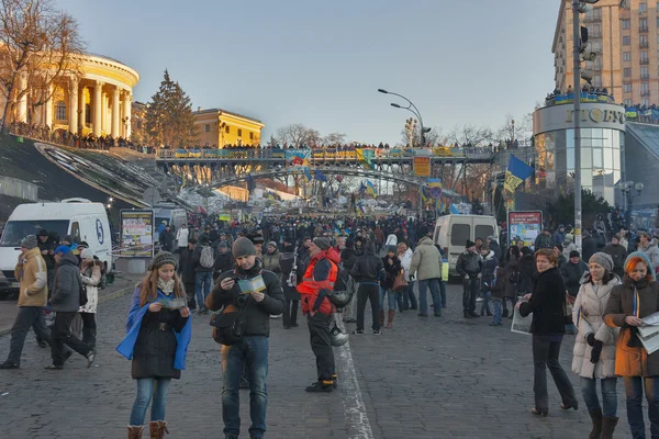 Επανάσταση στην Ουκρανία. euromaidan. — Φωτογραφία Αρχείου