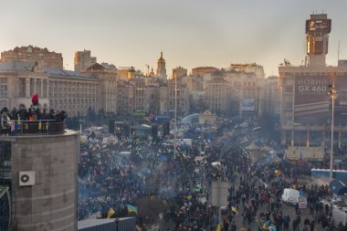 Ukrayna'da bir devrim. euromaidan.