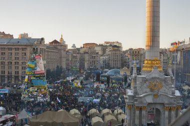Ukrayna'da bir devrim. euromaidan.