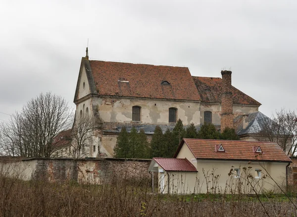 Capuchin Monastery in Olesko, Ukraine — Stock Photo, Image