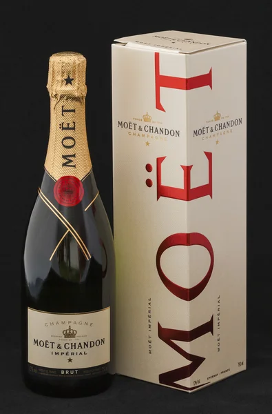 Moet & chandon brut Imperial şampanya — Stok fotoğraf