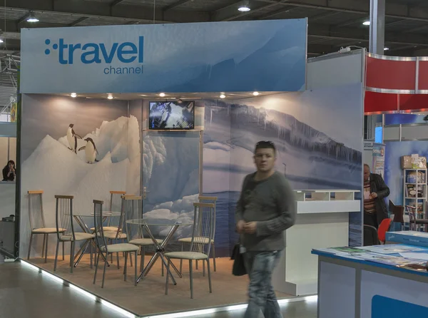 Travel Channel booth — Stock Photo, Image