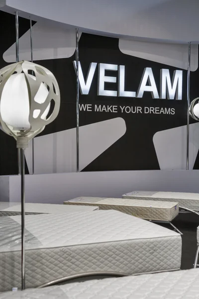 Velam furniture company booth — Stock Photo, Image