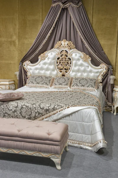 Barok yatak odası — Stok fotoğraf