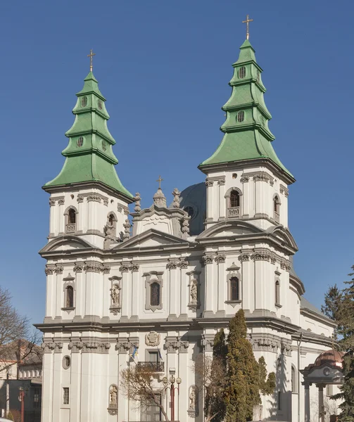 Греко-католическая церковь в Тернополе — стоковое фото