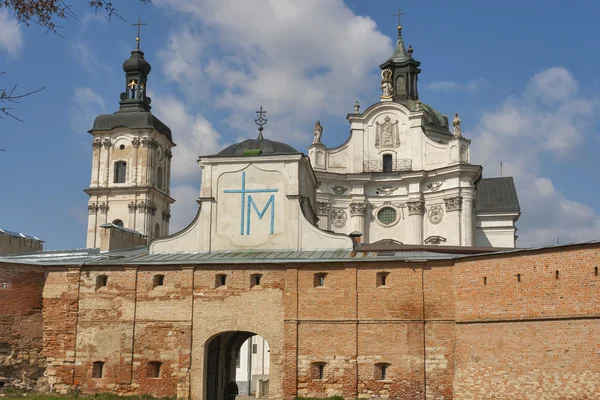 Klasztor Karmelitów Bosych. Berdyczów. — Zdjęcie stockowe