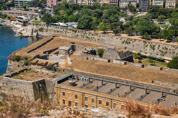 Paisaje Urbano Con Famoso Hito Turístico Antigua Fortaleza Veneciana Con —  Fotos de Stock