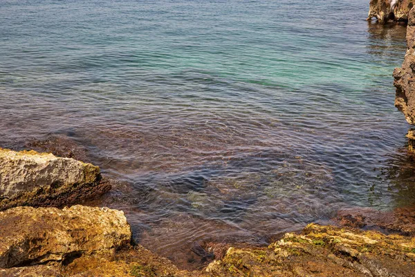 Wybrzeże Morza Jońskiego Albanii — Zdjęcie stockowe