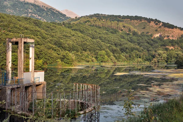 Arnavutluk Güneyindeki Vlore Eyaleti Nin Muzine Kenti Yakınlarındaki Mavi Gözlü — Stok fotoğraf
