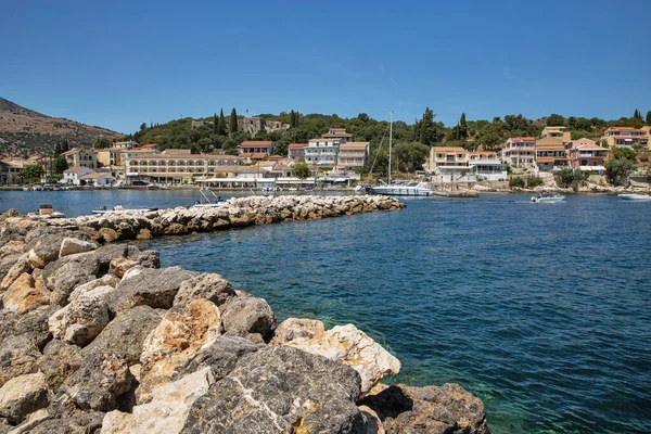 Kassiopi Corfu Greece August 2021 Kassiopi Castle Northeastern Coast Corfu — Foto Stock