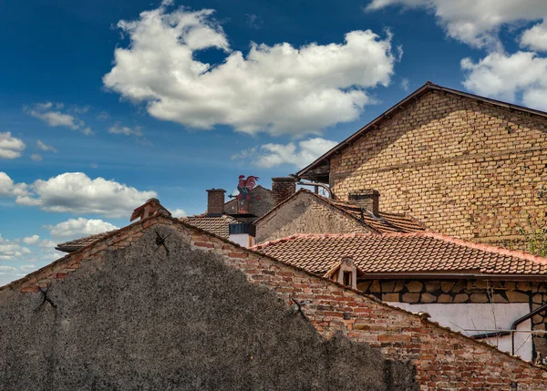 Vew Veliko Tarnovo Città Vecchia Paesaggio Urbano Bulgaria — Foto Stock