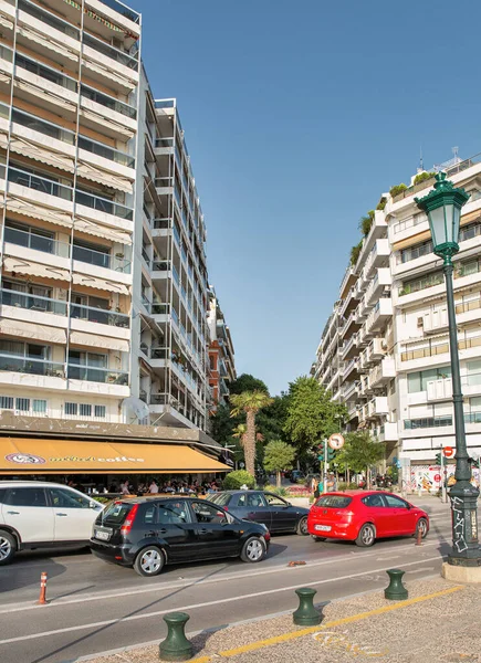 Selanik Yunanistan Temmuz 2021 Şehir Merkezinde Konut Mimarisi Selanik Yunanistan — Stok fotoğraf