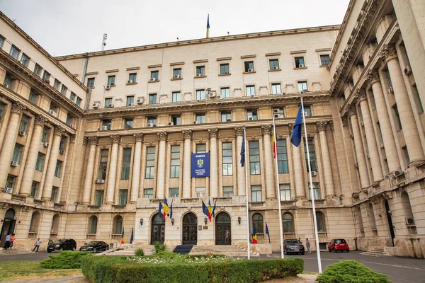 Bucarest Rumania Agosto 2021 Ministerio Del Interior Plaza Revolución Centro — Foto de Stock
