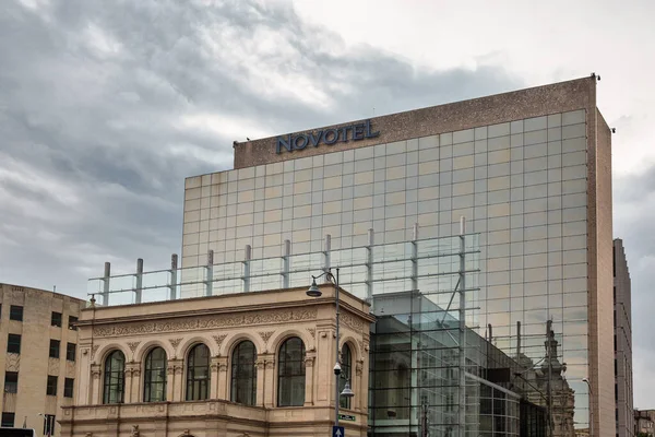 Bukareszt Rumunia Sierpnia 2021 Hotel Novotel Dacade Centrum Miasta Jest — Zdjęcie stockowe