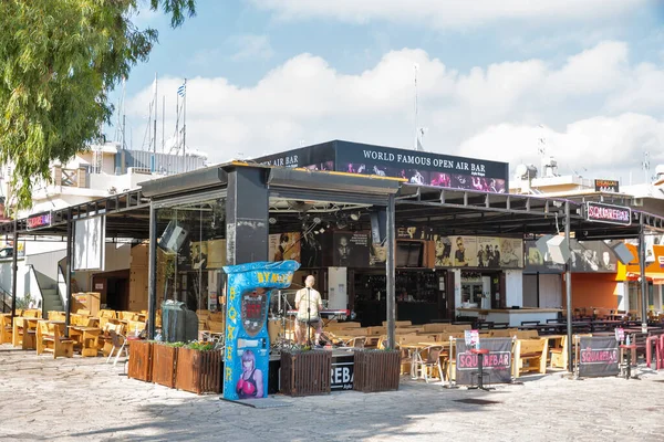 Ayia Napa Chipre Mayo 2021 Square Bar Music Open Air — Foto de Stock