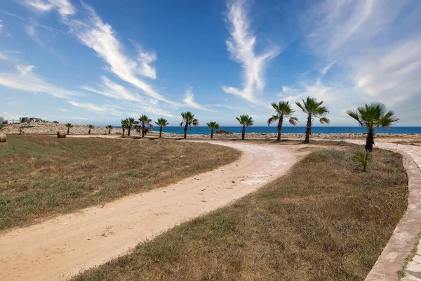 Kıbrıs Rum Kesimi Nin Ayia Napa Kentinde Yaz Tatilinde Deniz — Stok fotoğraf