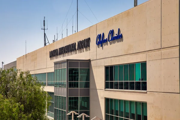 Larnaca Cipro Maggio 2021 Aeroporto Internazionale Glafcos Clerides Larnaca Larnaca — Foto Stock