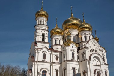 Newly built Church of All Saints in Onyshkivtsi, Ukraine.