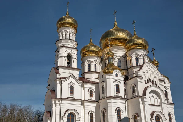 Iglesia Todos Los Santos Nueva Construcción Onyshkivtsi Ucrania — Foto de Stock