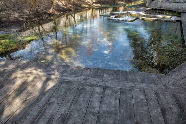 Miraculous Spring Anna Monastery Nicholas Convent Onyshkivtsi Ukraine — Photo