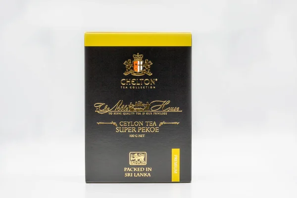 Kyiv Ukraine May 2021 Sri Lanka Chelton Ceylon Tea Brand — Stockfoto