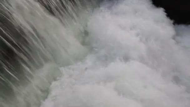 Потік води (3 розрізи ) — стокове відео