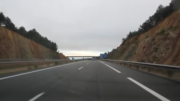 車から高速道路 — ストック動画