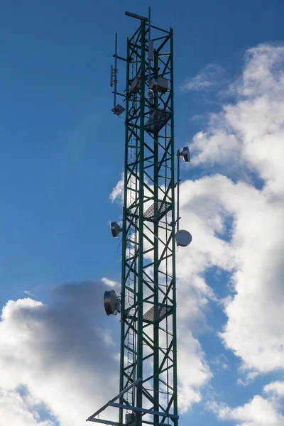 Telecommunications tower — Stock Photo, Image