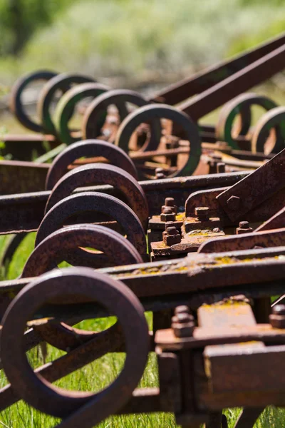 Scrap agricultural tool — Stock Photo, Image