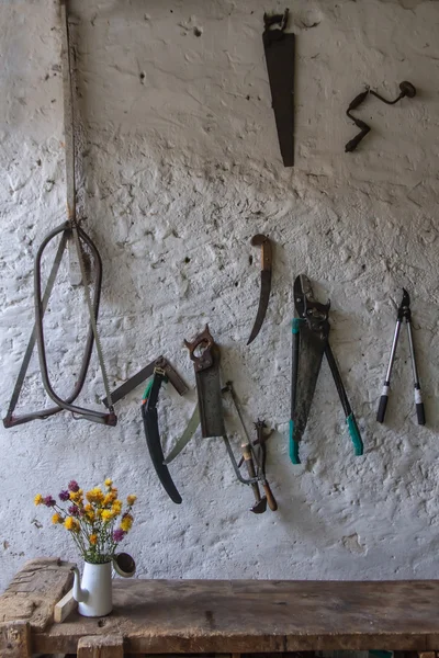 Wall-Hanging Tools — Stock Photo, Image