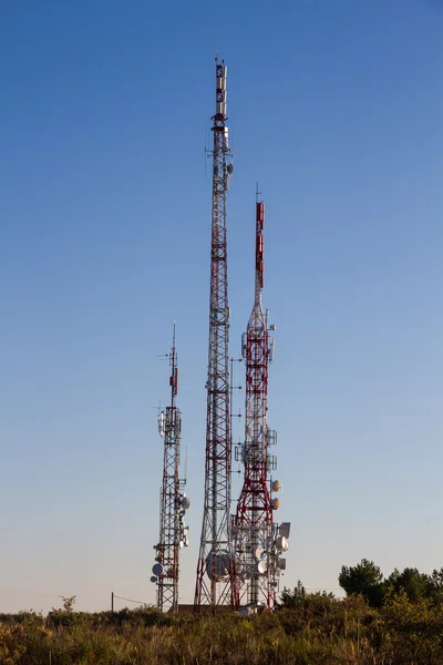 Telecommunications Towers — Stock Photo, Image